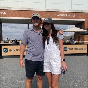 Super cute overall dress!!